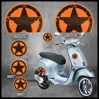 Reflexní Motocykl Nálepky a Obtisky Vodotěsné Scooter Příslušenství Pro VESPA GTS GTV LX LXV LT SPRINT 50 150 200