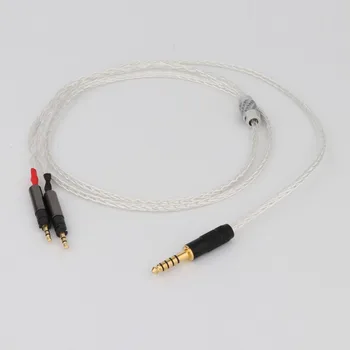 Hi-fi Preffair 8 Jádro OCC Stříbrný Pozlacený 4.4/2,5 mm, Xlr, Sluchátka Upgrade Kabel pro ATH-R70X R70X R70X5 Sluchátka
