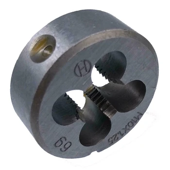Odolné CNC Ruku Kohoutky Plug Tap Die 3ks/set 59mm Klepněte M10 X 1,25 mm Metrický Závit Pravou Ruku obrábění kovů Dodávky