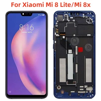 Původní Mi8 Lite LCD Pro Xiaomi Mi 8 Lite Displej S Rámem 6.26