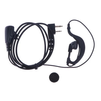 D-typ držák za uši Sluchátka Headset Walkie Talkie Sluchátka Pro ICOM IC-91A/91AD/92AD/P7A/Q7A/V8