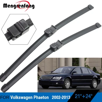Car Styling Přední Čelní Sklo, Stěrače Měkké Gumy Stěrače Straně Pin Arms 2 Kusy Pro Volkswagen Phaeton 2002-2013