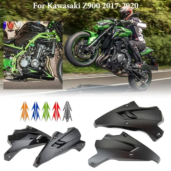 Motocykl Břicho Pánev Bellypan Motoru Spoiler Spodní Kapotáž Rám Tělo Panelu pro 2017 2018 2019 Kawasaki Z900 Příslušenství Uhlíkové