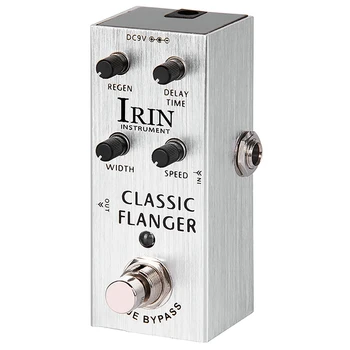 IRIN Kytaru, Flanger Chorus Effector Profesionální Single Block Malé Efektorové 9.2X4.6X4.3Cm
