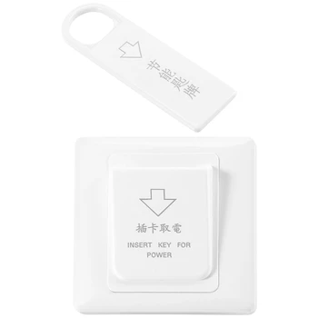 8X Vysoce kvalitní Hotel Magnetické Karty Přepínač Energy Saving Switch-li Vložit Klíč Pro Napájení