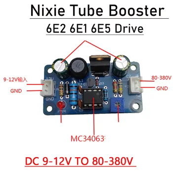 MC34063 Nixie Trubice boost NAPÁJECÍ Modul DC 9-12V 80-380V 170V Glow clock Magické Oko 6E2, 6E1, 6E5 Trubice, indikace úrovně jízdy
