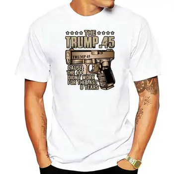 Předseda Donald Trump 45 T-Shirt Zbraň 2. Pozměňovací návrh Usa Politické Tee Dárek Populární Tričko