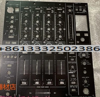 DJM850 DJM-850 černý panel dj přehrávač disků 850 železné desky plné nastavte fader talíř velký talíř