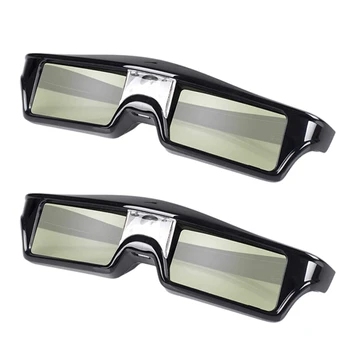 2X Dobíjecí Aktivní 3D Brýle Optoma Benq Acer DLP Projektor Sony VŠECHNY