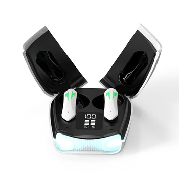 1Set X16pro Herní Vodotěsný Bezdrátový Headset Sluchátka Sluchátka S Mikrofonem , Bílá