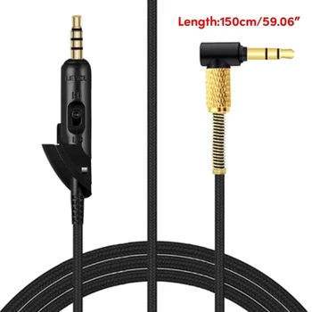 3,5 mm na 3,5 mm Kabel Sluchátek pro QC15 Sluchátka Silný a odolný proti Korozi, Rozšiřitelná pro Různé Potřeby 59.1 v