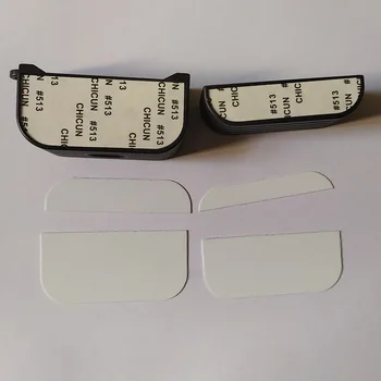 10 kusů 2D sublimace prázdné plastové pouzdra pro Apple airpods Pro/airpods Pro 2 2. Gen. případě sublimovat kryt s kovovou deskou