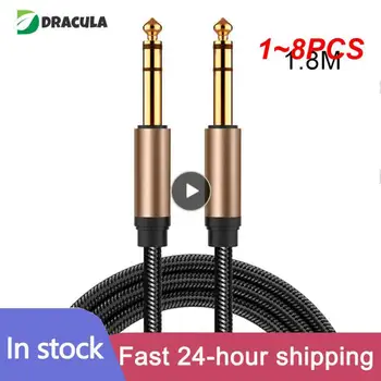1~8KS Poyatu Drát Line Aux 3,5 mm Na 2,5 mm Audio Kabel Pro AKG K361 Sluchátka Kabel Upgrade Náhradní Šňůry S 6,35 mm