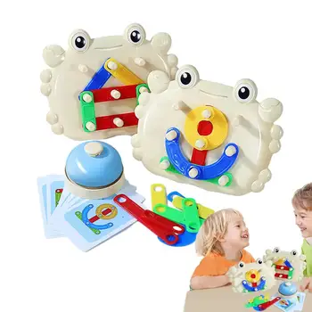 Barva, Tvar Řazení Toy Box Dřevo Geometrické Barvu, Tvar Uznání Hračky Geometrický Tvar, Rychle Odpovídající Desková Hra Pro Kluky, Dívky