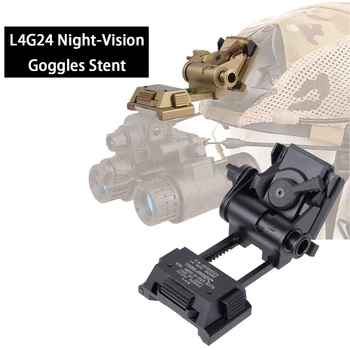 Taktické Kovové L4G24 Helmu NVG Držák Držák Pro PVS15 PVS18 GPNVG18 Brýle pro Noční Vidění NVG Mount Adaptér Příslušenství