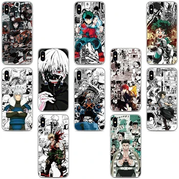 Anime Manga Telefon Případ Pro Huawei P60 Počest 90 Lite 70 X7a X50i X8 X6 X8A Nova 11 Pro 11i Y91 Y71 Y61 10 SE Těšit 60 Kryt