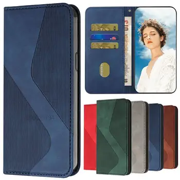 Magnetické Kožené Book Pouzdro Pro Redmi A1 A1+ Plus Telefon Kryt Pro Xiaomi RedmiA1 Aone Poznámka 11 Pro 11s Flip Stand Peněženka Tašky