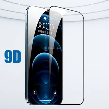 Plné Pokrytí Tvrzeného Skla pro IPhone 11 Pro 12 13 Mini 14 Pro Max Screen Protector pro IPhone X XS XR 8 6S Plus Ochranné Sklo