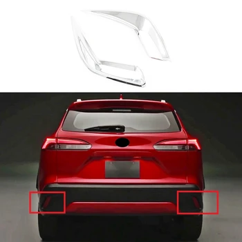 Pro Toyota Corolla Kříž 2020 2021 ABS Zadní Mlhové Světlo Lampy Rámeček Krycí Lišta Vnější Ozdoba