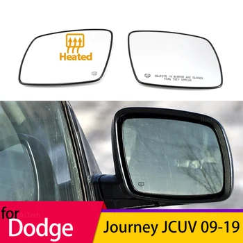 Zadní Pohled Zpětné Zrcátko, Sklo Dveří vnější zpětná Zrcátka Vyhřívaná Boční Zrcátko Sklo pro Dodge Journey JCUV 2009-2019 Příslušenství