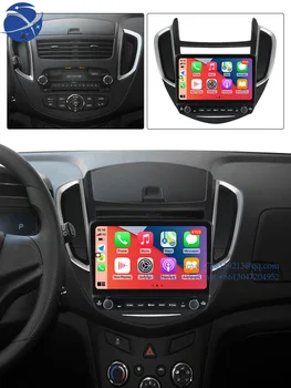 yyhcMEKEDE 2 din ADAS DVR 8core 128GB Auto Stereo BT auto video android 11 4G IPS Radio Pro Chevrolet Trax Tracker 2014-2016