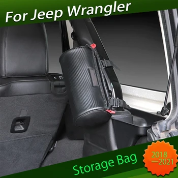 Storage Bag Fit pro Jeep JL Wrangler 2018 2019 2020 2021 Interiér Plus Pilot Anti-roll na oblečení Skladování Taška