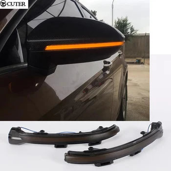 Dynamické Blikač blinkr LED Světla Zrcadlo kryt Pro VW Golf7 Golf 7 MK7.5 GTI R. GTD RLINE MK7 Sportsvan