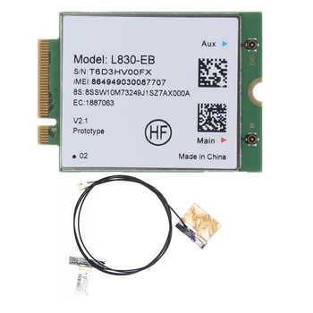 L830-EB 4G Wifi Karta+Anténa Modul Příslušenství Pro Thinkpad X280 T480 T580 P52S L480 L580 T490 T590 P53S T490S X390 L490 L590