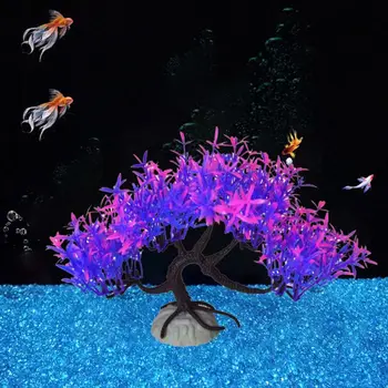 Dekorativní Simulované Příjemné Borovice Plastové Realistické Umělé Vodní Rostliny Barevné Falešné Vody Plevele Ornament Domů