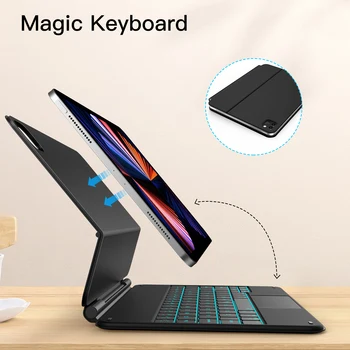 Nabíjení Magic Keyboard Case pro iPad Pro 11 iPad Air 4 10.9 Podsvícení, Inteligentní Konektoru Klávesnice Smart Cover