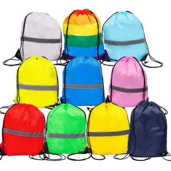 Přizpůsobit Obrázek / Logo / Jméno Na Reflexní Šňůrky Batoh Bag Ženy Muži Kauzální Batoh, Cestovní Tašky Sportovní taška