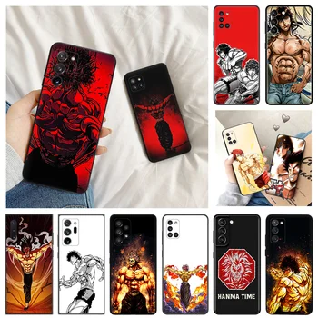 Anime Baki Hanma Anti-Drop Telefon Pouzdro Pro Samsung M13 M53 M23 M33 M52 M22 M62 M04 M12 M32 M51 M01 M31 M21 M11 M30S S7 S8 Kryt