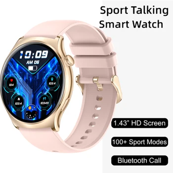 Nové Volání Bluetooth Inteligentní Hodinky Ženy 2023 Sportovní Náramek Vodotěsné Vlastní ciferník pro Muže Moto G54 Vivo Y20S iPhone 14 Plu